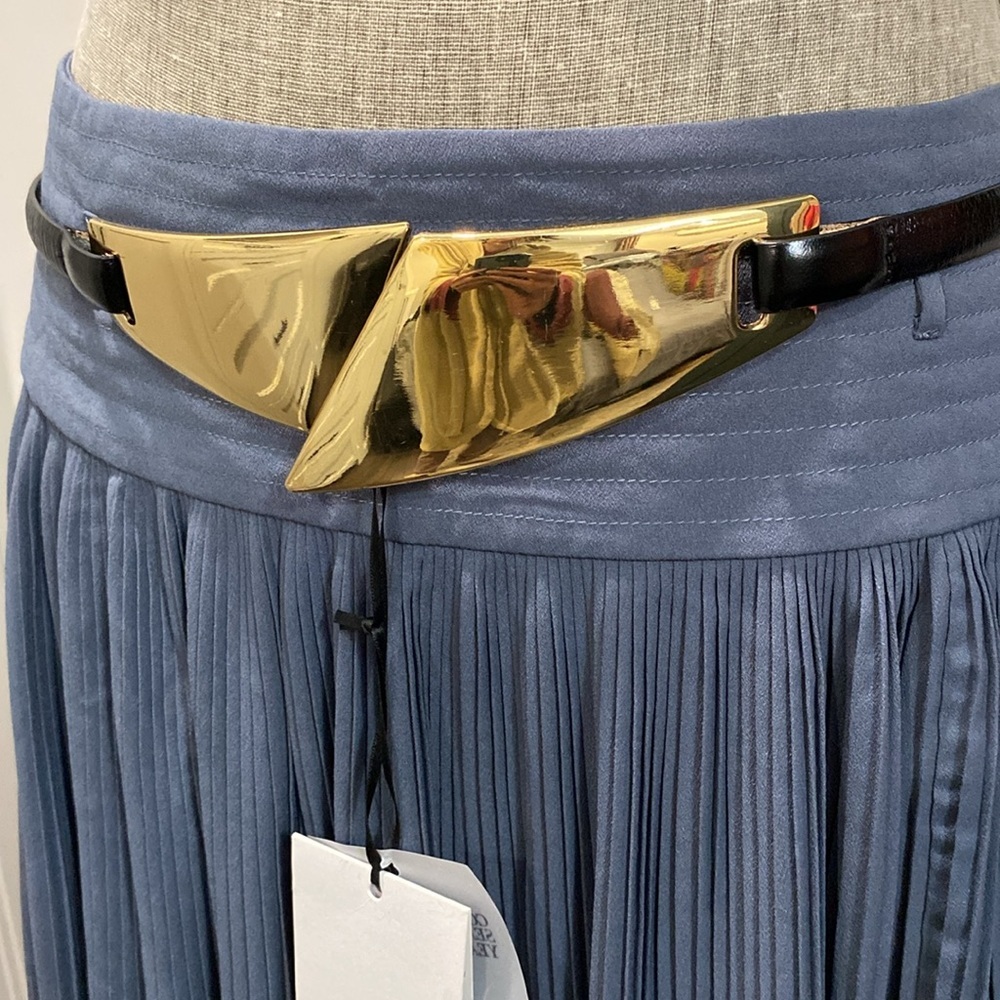 Zara Gold Belt for Women - Picture 8 of 16